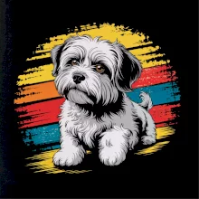 Havanský psík farebný kruh