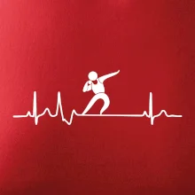 EKG vrh guľou EKG vrh guľou