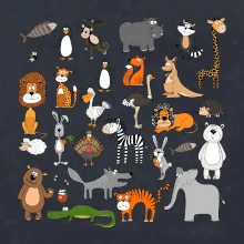 Zvieratká na triku Zvieratká na triku