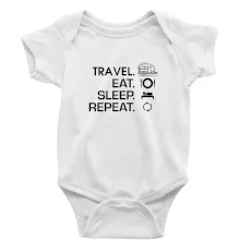 Eat sleep travel - Malý príves