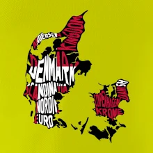 Mapy - názvy miest - Dánsko