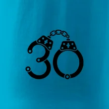 Narodeninové tričko pre policajta - putá 30