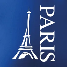 Paris nápis Eiffelovka na výšku Paris nápis Eiffelovka na výšku