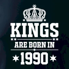 Kings are born in 1990