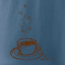 Hrnček plný čerstvej kávy