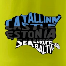 Mapy - názvy miest - Estónsko