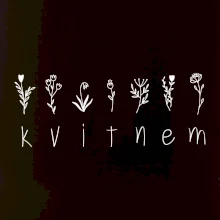 Kvitnem - Nápis s kvetinami