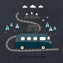 Cesta prírodou I love Adventure