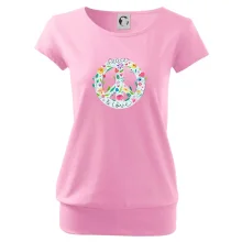 Peace and love symbol