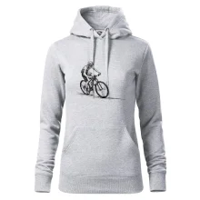 MTB kreslený cyklista MTB kreslený cyklista