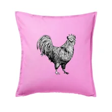 Kohút kreslený čiernobiely