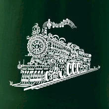 Stará lokomotiva z not Stará lokomotiva z not