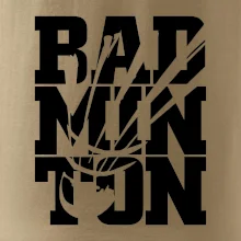 Badminton nápis Badminton nápis