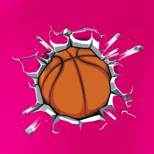 Basketbal lopta v triku