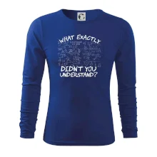 What exactly didn't you understand - physics What exactly didn't you understand - physics