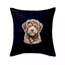 Lagotto romagnolo vyšívaná hlava