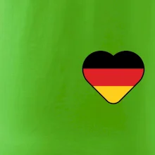 Germany love prso - Nemecká vlajka
