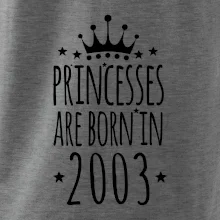 Princesses are born in 2003
