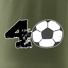 Futbal okrúhle narodeniny 40