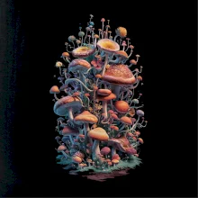 Goblincore  mushrooms and tiny creatures Goblincore  mushrooms and tiny creatures