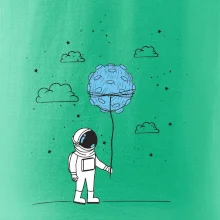 Astronaut s balónikom Astronaut s balónikom