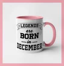 Legends are born in December