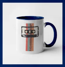 Retro kazeta - pruhy