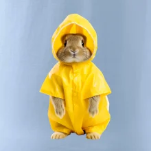 Králik v pláštenke