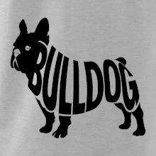Bulldog nápis v tele