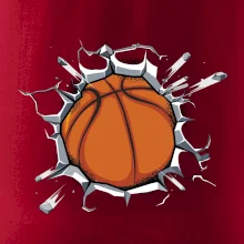 Basketbal lopta v triku