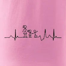 Ekg mamička a dievča + chlapec