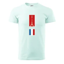 Paríž známka farebná