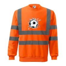 Futbalová lopta v triku Futbalová lopta v triku