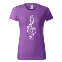 Husľový kľúč z nôt