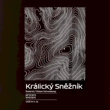 Králický Sněžník - vrstevnice v obdĺžniku