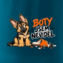 Boty jsem neviděl - štěně vlčáka