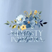 Nevesty podpora kvety modré