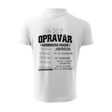 Hodinová mzda - opravár