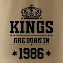 Kings are born in 1986
