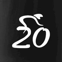 Cyklista oslavuje dvadsiatku (20)