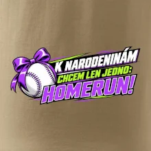 K narodeninám chcem len homerun