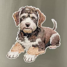 Lagotto romagnolo vyšívaný veľký