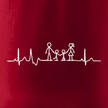 EKG rodina a dvaja chlapci