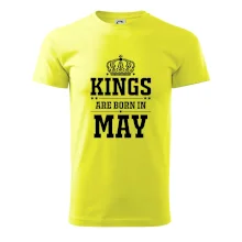 Kings are born in May