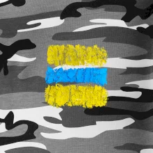 Turistická Cyklo značka - žlto modrá