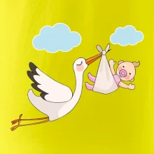 Bocian čakáme bábätko - dievča