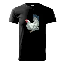 Sliepka kreslená biela