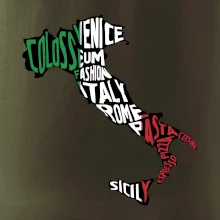 Mapy - názvy miest - Taliansko