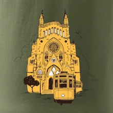 Mallorca - katedrála a električka