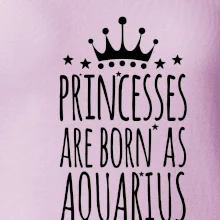 Princesses are born as Aquarius - Vodnár